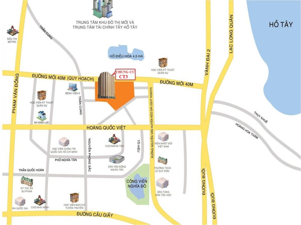 Chung cư CT3 Nghĩa Đô