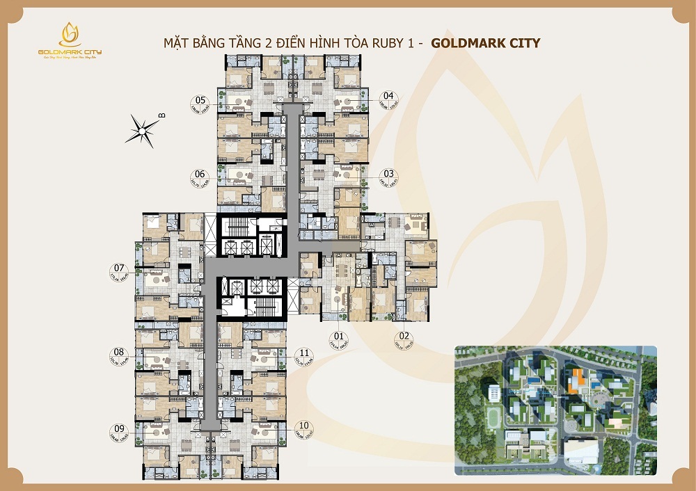 Chung cư Goldmark City