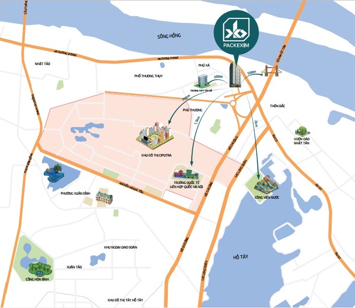 Chung cư Pakexim Phú Thượng