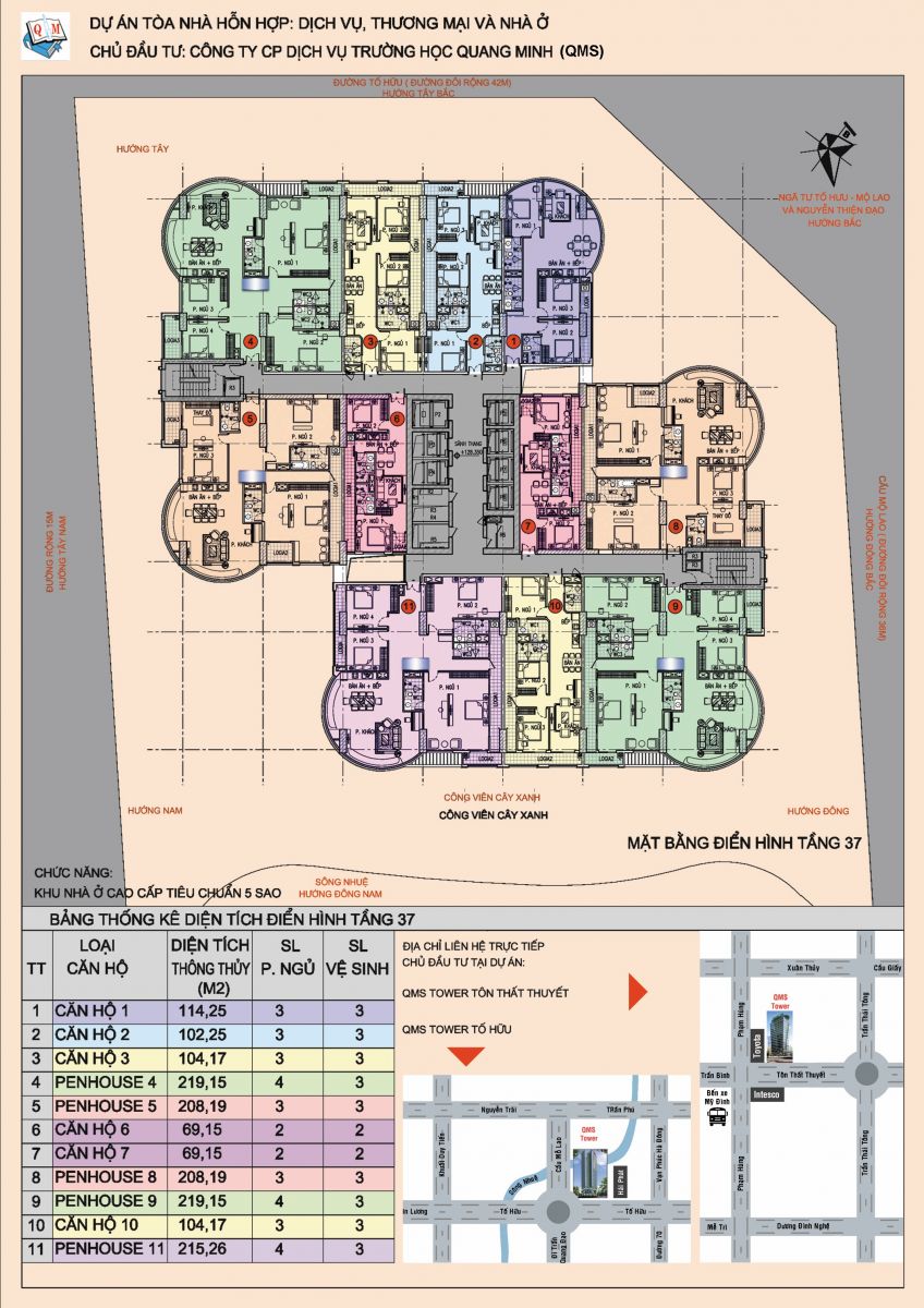 Chung cư QMS Top Tower