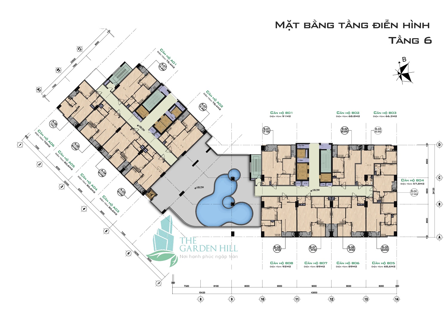 Chung cư The Garden Hill
