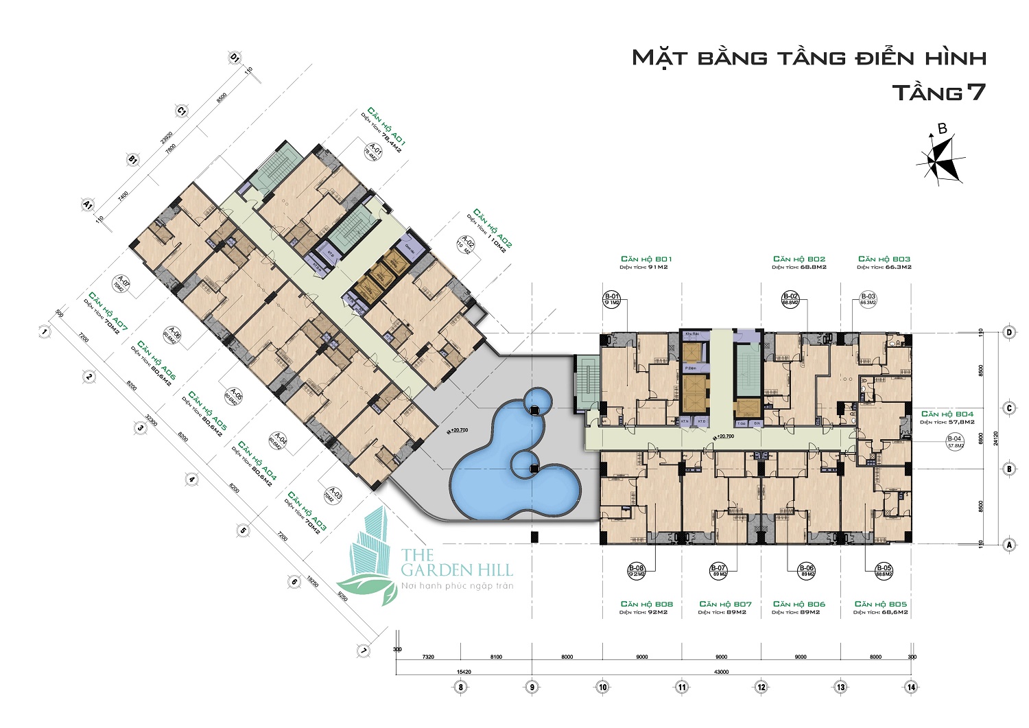 Chung cư The Garden Hill