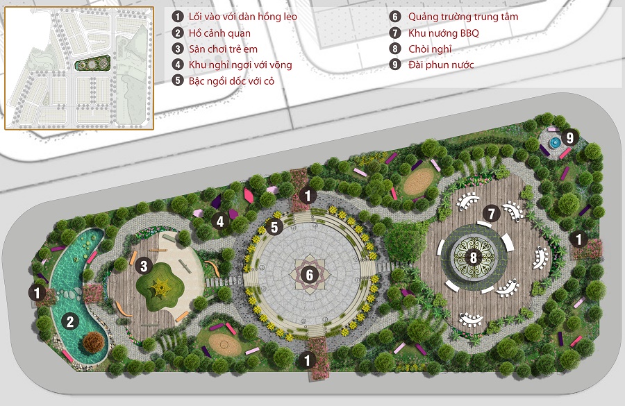 Biệt thự Liền kề The Eden Rose